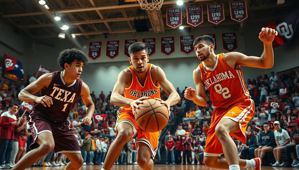 Texas vs Oklahoma basketball