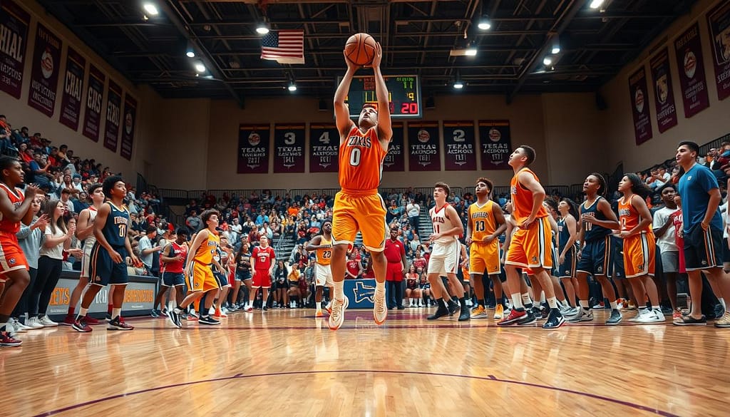 Record-breaking basketball games Texas