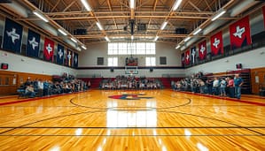 Iconic Texas arenas and gyms