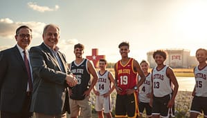 Texas vs Iowa State basketball history